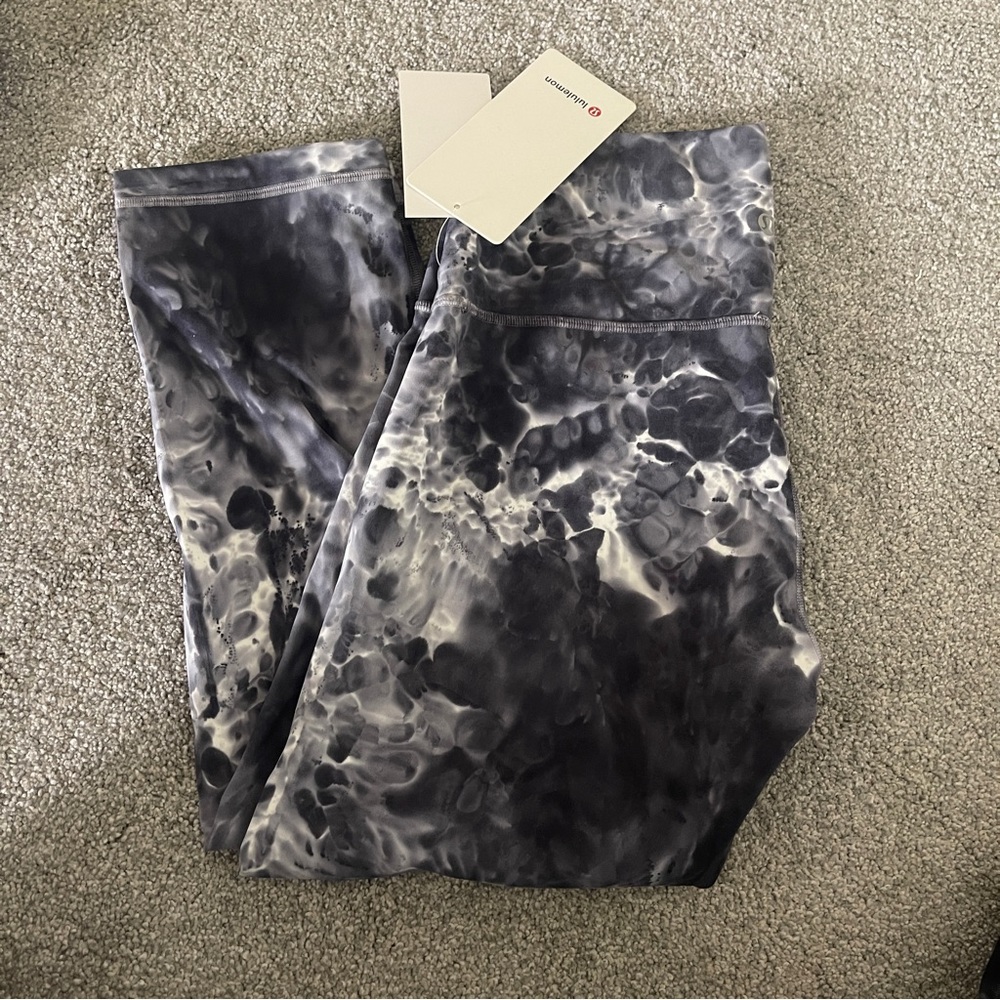 Lululemon wunder under HR crop 21 MDye